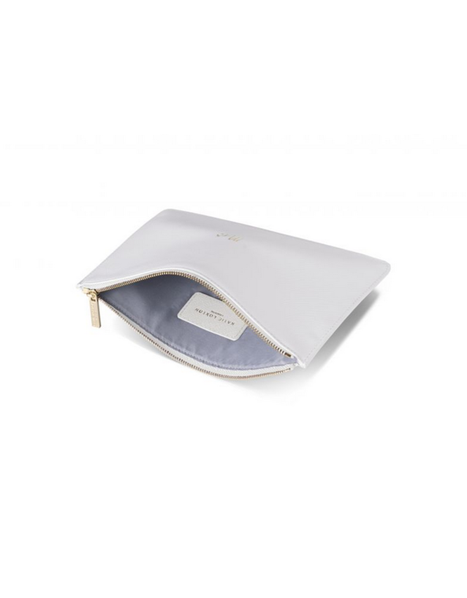 Katie Loxton Mrs Perfect Pouch in White