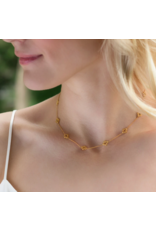 Julie Vos Florentine Demi Delicate Station Necklace by Julie Vos