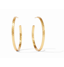 Julie Vos Crescent Hoop in Assorted Sizes by Julie Vos