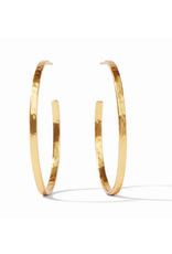 Julie Vos Crescent Hoop in Assorted Sizes by Julie Vos