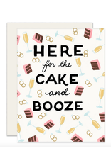 Slightly Stationery Cake & Booze Card