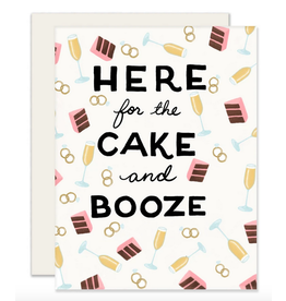 Slightly Stationery Cake & Booze Card