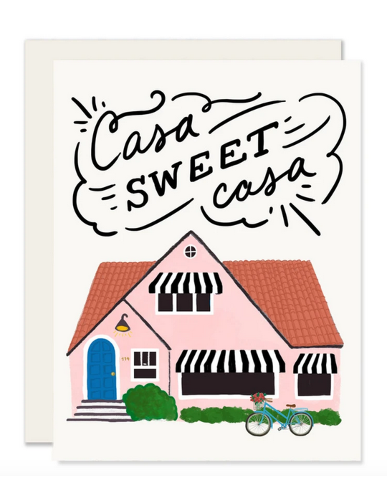 Slightly Stationery Casa Sweet Casa Card