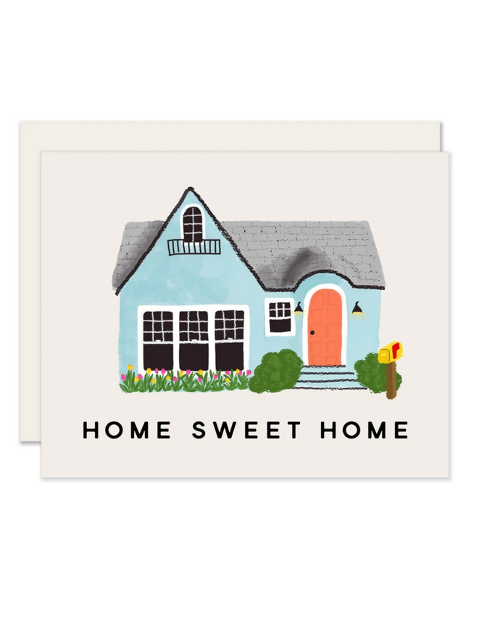 Slightly Stationery Home Sweet Home Pink Door Card