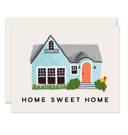 Slightly Stationery Home Sweet Home Pink Door Card