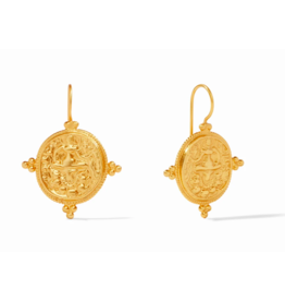 Julie Vos Quatro Coin Earring by Julie Vos