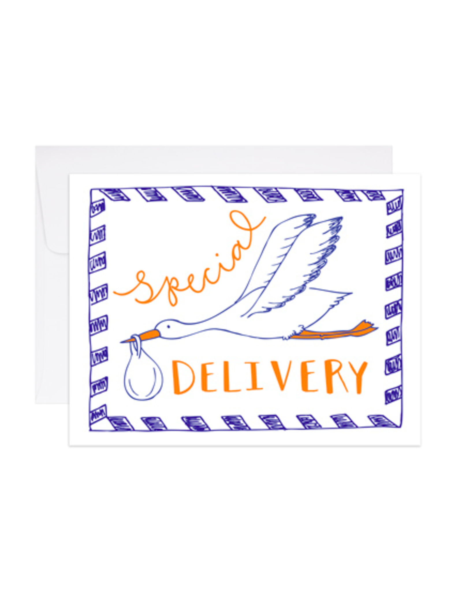 9th Letterpress Special Delivery Card