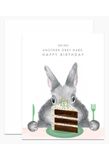 Dear Hancock Another Grey Hare Card