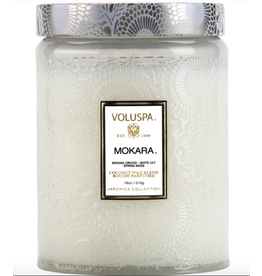 Voluspa Mokara Large Glass Jar Candle