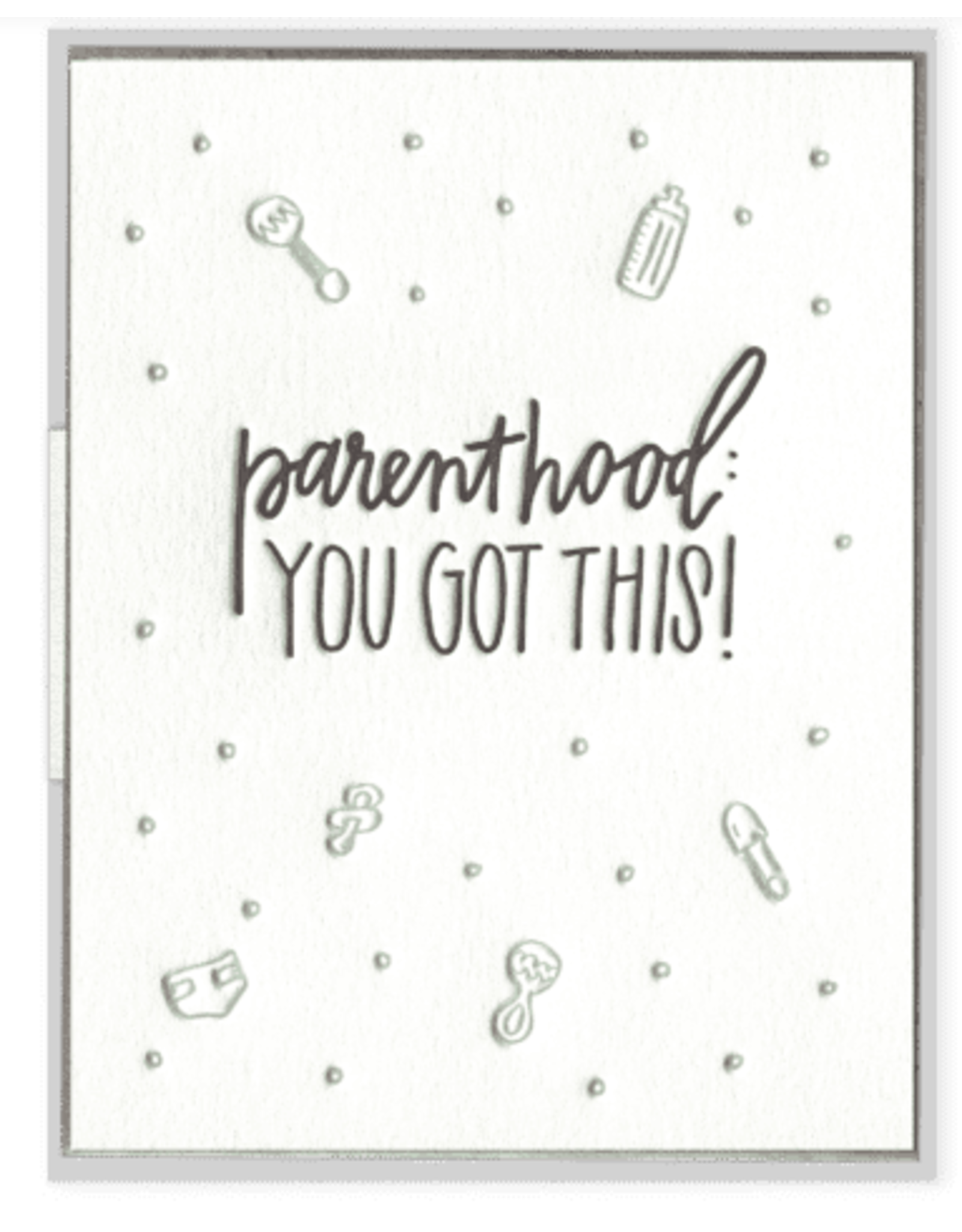 Ink Meets Paper Parenthood Card
