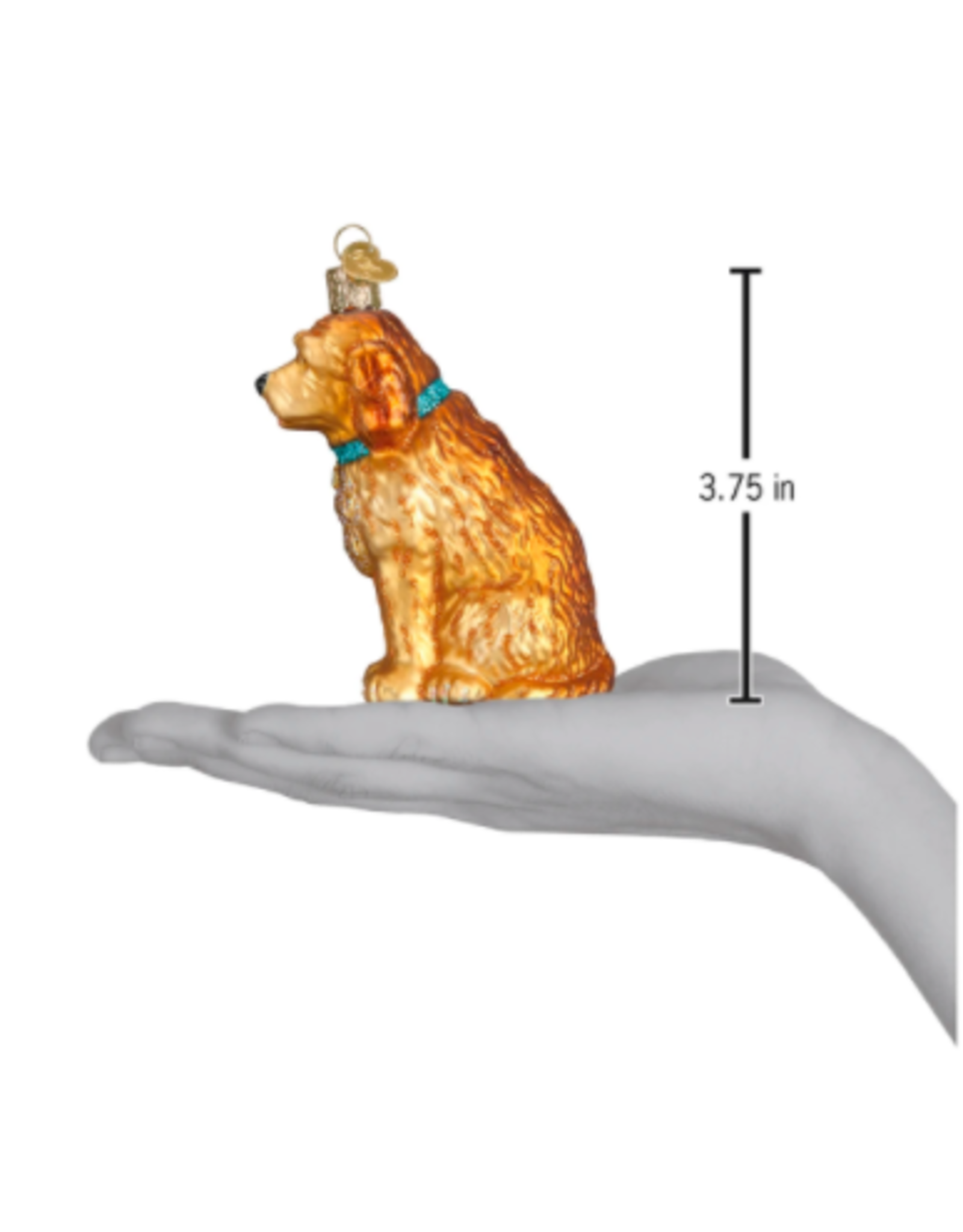 Irish Doodle Dog Ornament