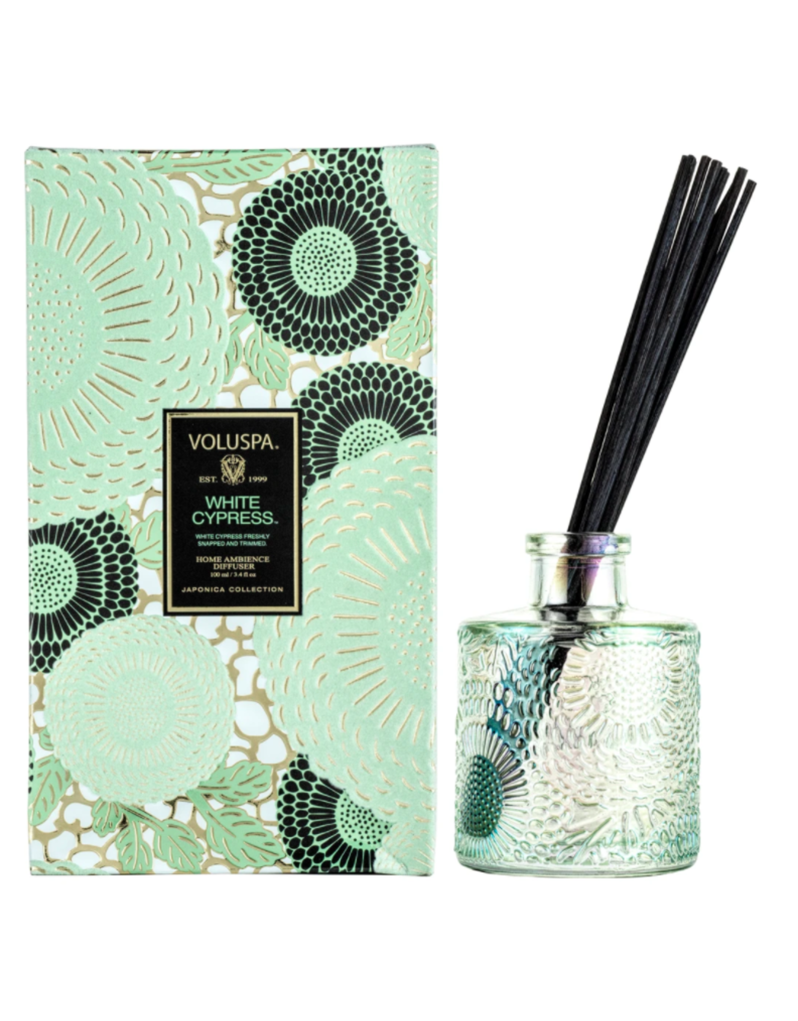 Voluspa White Cypress Reed Diffuser