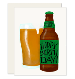 Slightly Stationery Hoppy Birthday Card