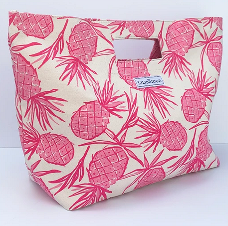 pink pineapple backpack