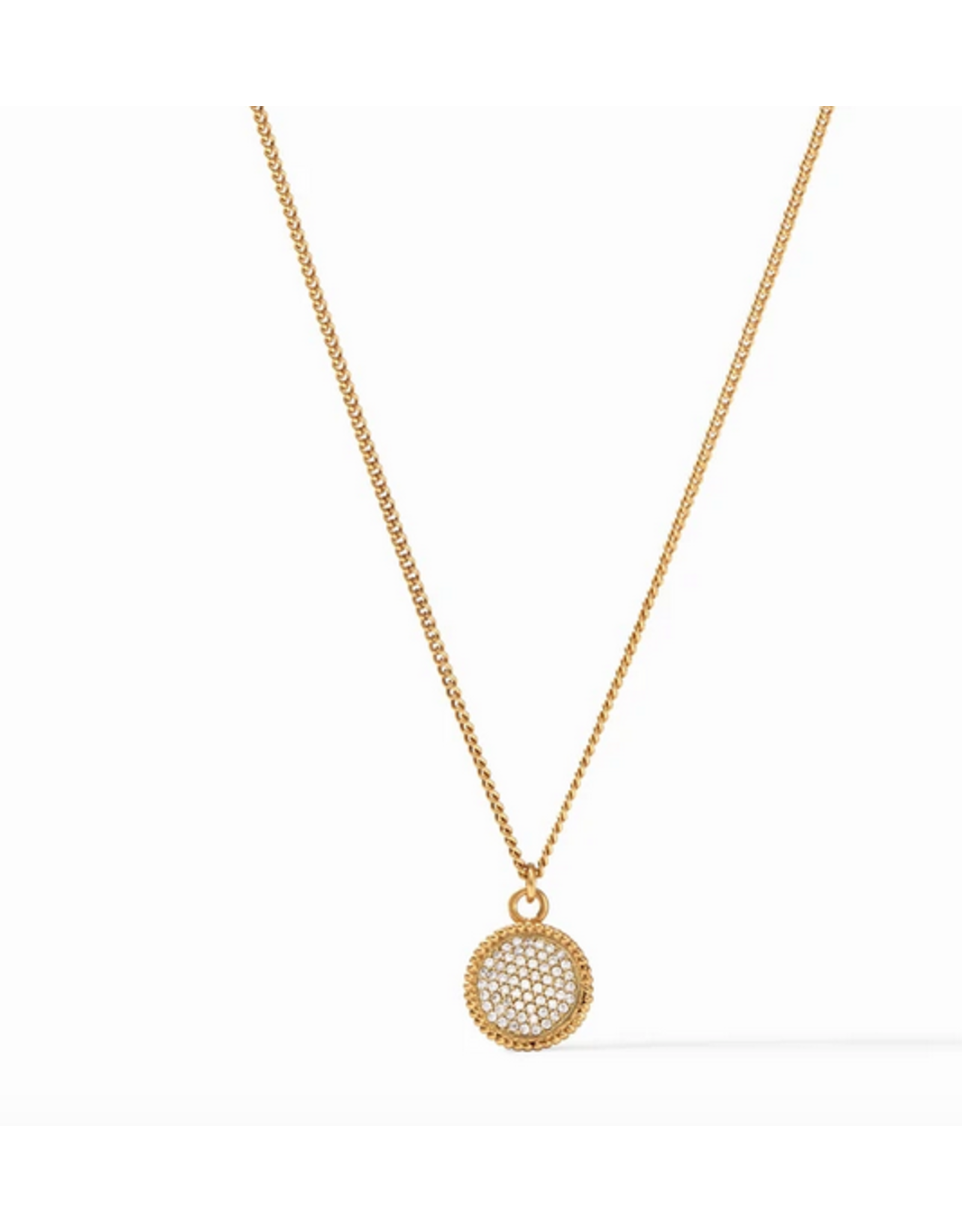 Francesca's Jules Layered Flower Charm Necklace