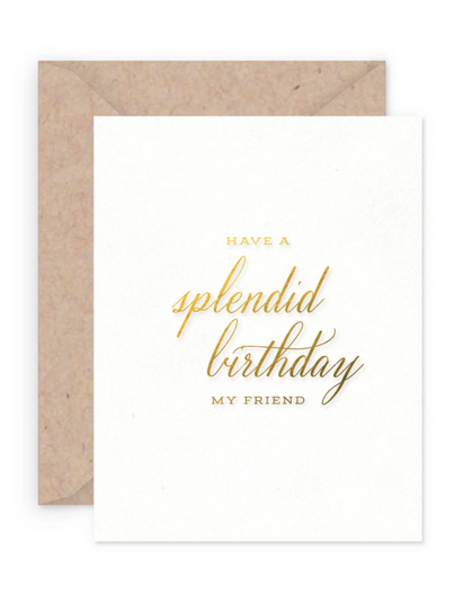 Smitten on Paper Splendid Birthday Greeting Card