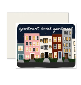 Slightly Stationery Apartment Sweet Apartment Card