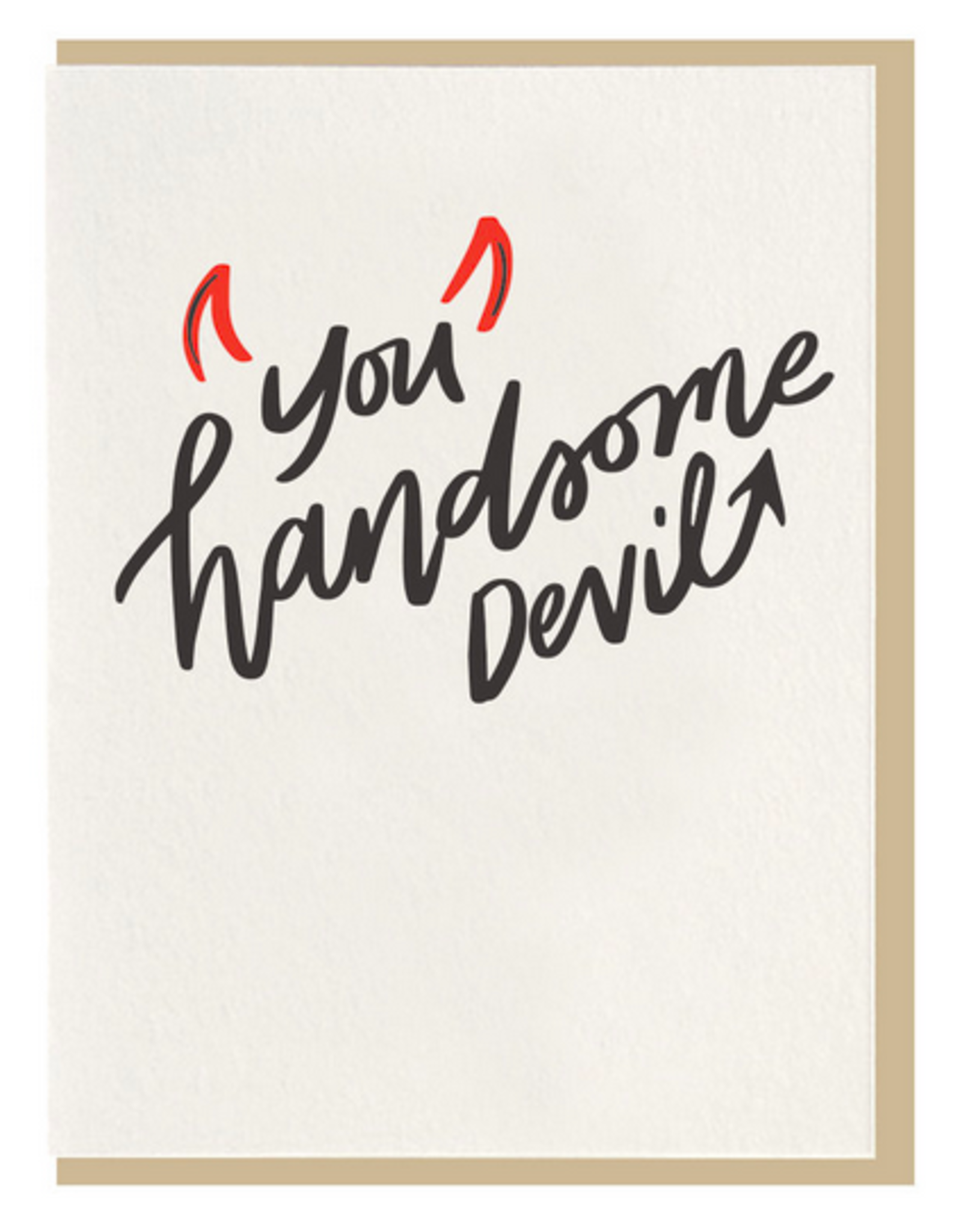 Dahlia Press Handsome Devil Card