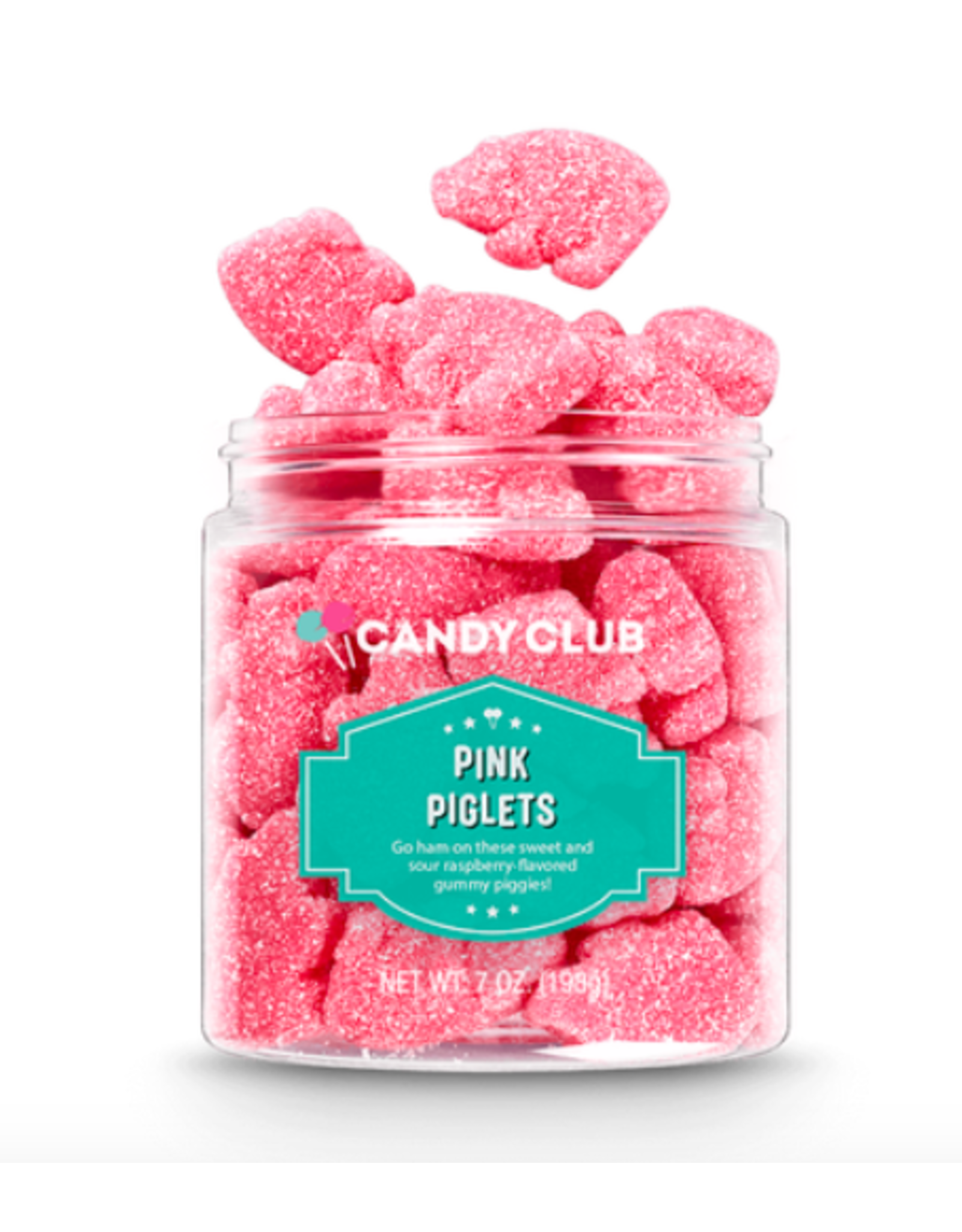 Candy Club Pink Piglets Candy Jar