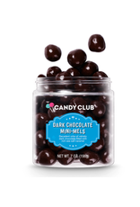 Candy Club Dark Chocolate Mini Melts Candy Jar