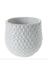 Decor Shop at Junebug Ginny Pot White 4.75" x 4.5"