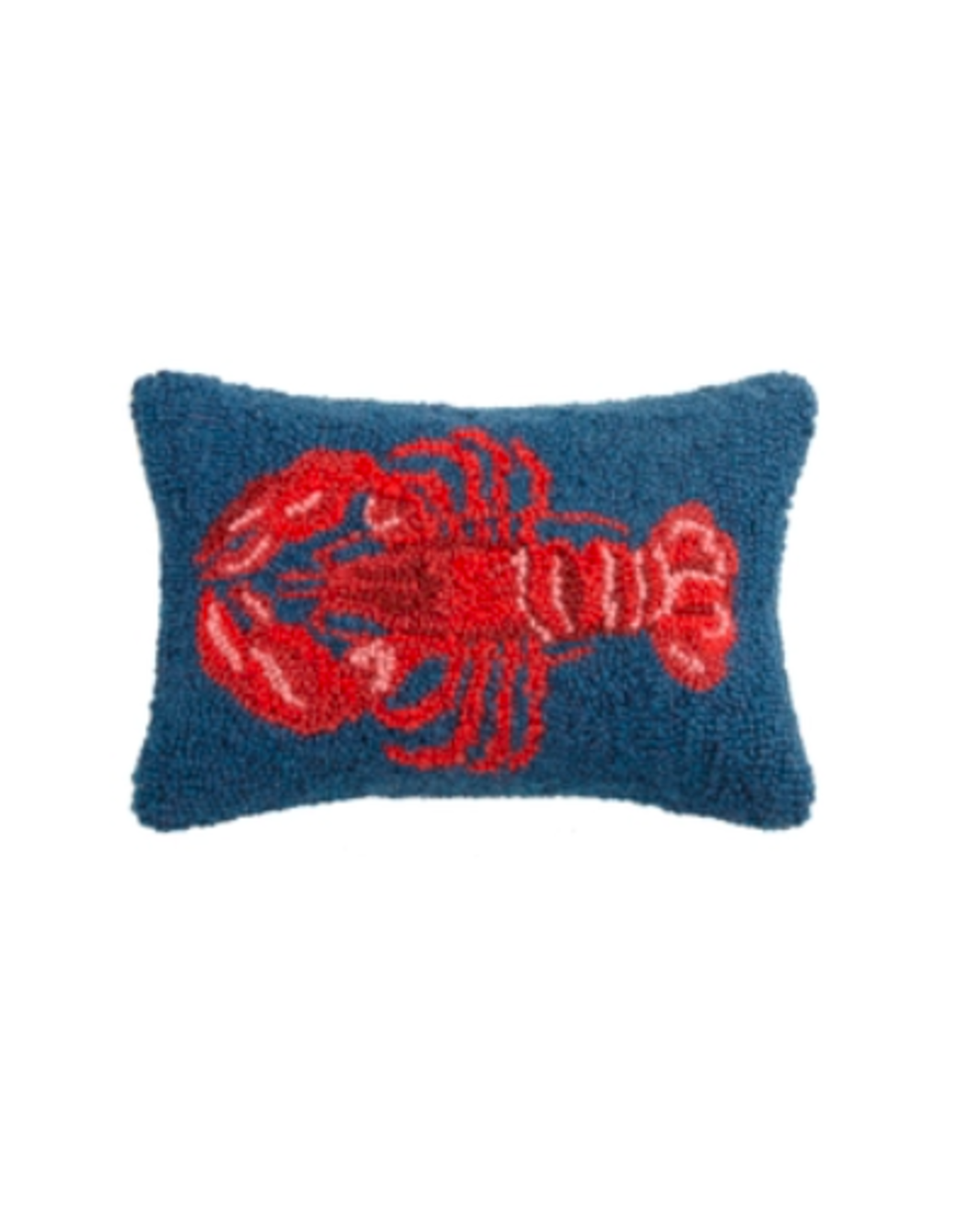 Peking Handicraft Lobster Hooked Pillow 8" x 12"