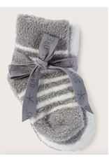 Barefoot Dreams Infant Socks 3 Pack in Pewter