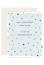 Slightly Stationery Count on You Card