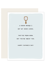 Slightly Stationery Good Looks Card