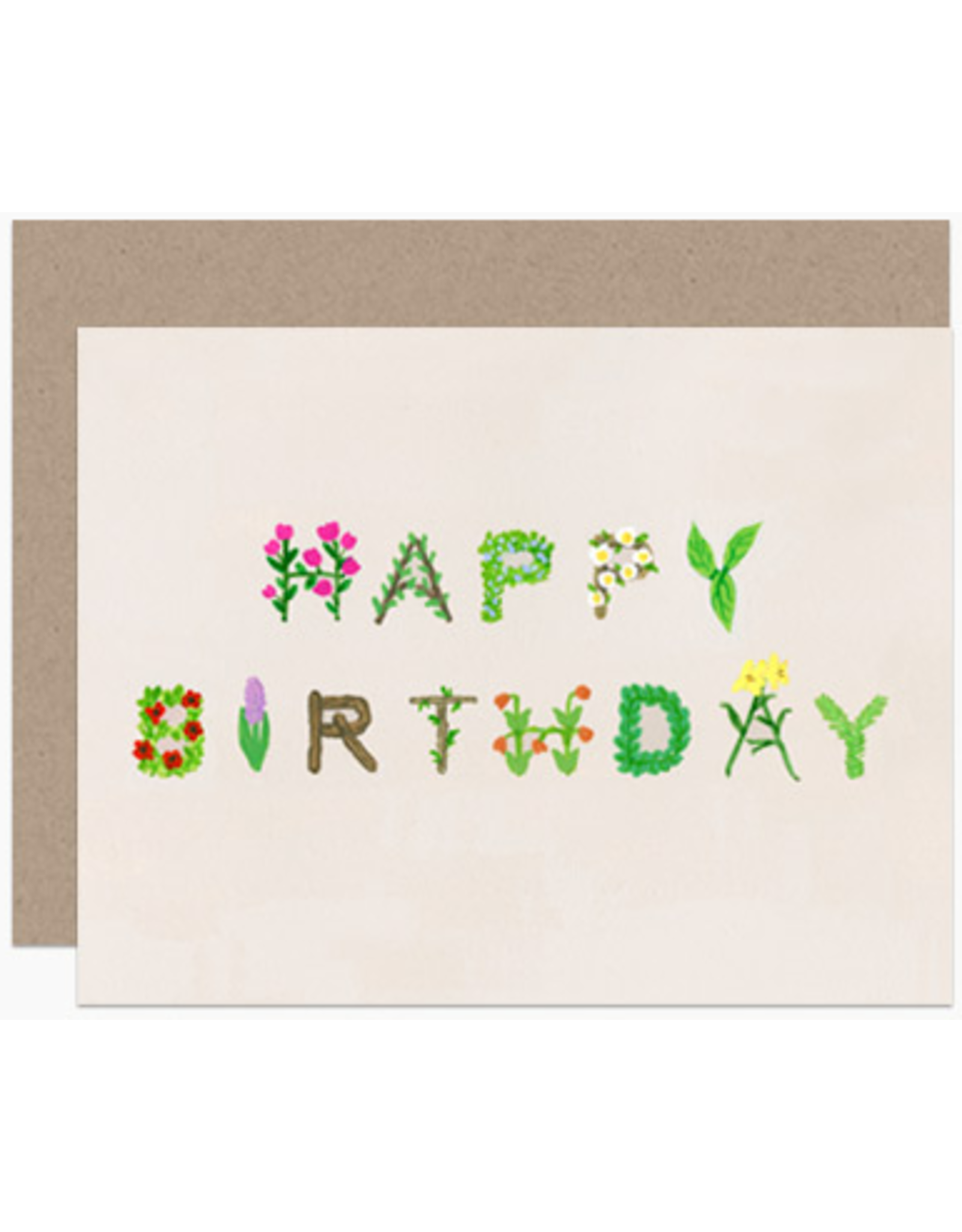 Dear Hancock Happy Birthday Natural Card