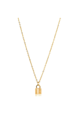 Sahira Jewelry Mini Lock Necklace