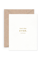 Smitten on Paper Best Day Ever Greeting Card