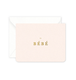 Smitten on Paper Bebe Girl Greeting Card