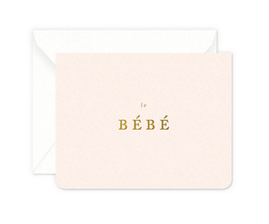 BEBE A BORD | Greeting Card
