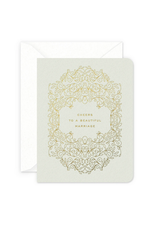 Smitten on Paper Beautiful Marriage Greeting Card