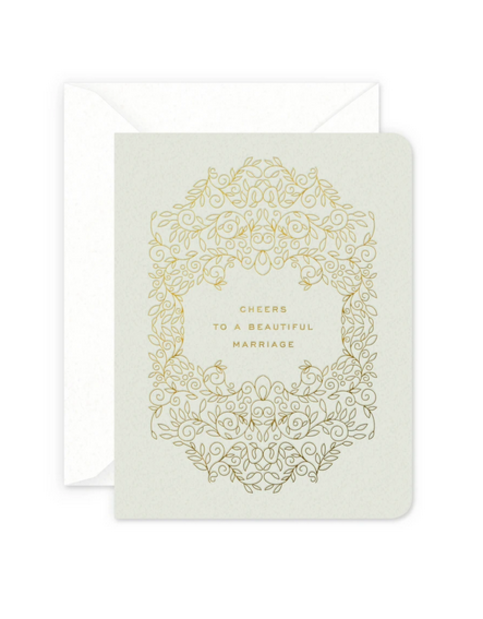 Smitten on Paper Beautiful Marriage Greeting Card