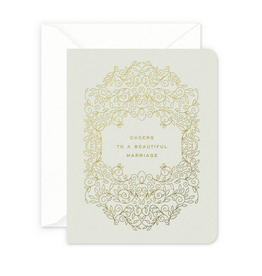 Smitten on Paper Beautiful Marriage Greeting Card