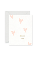 Smitten on Paper Happy Heart Thank You Card