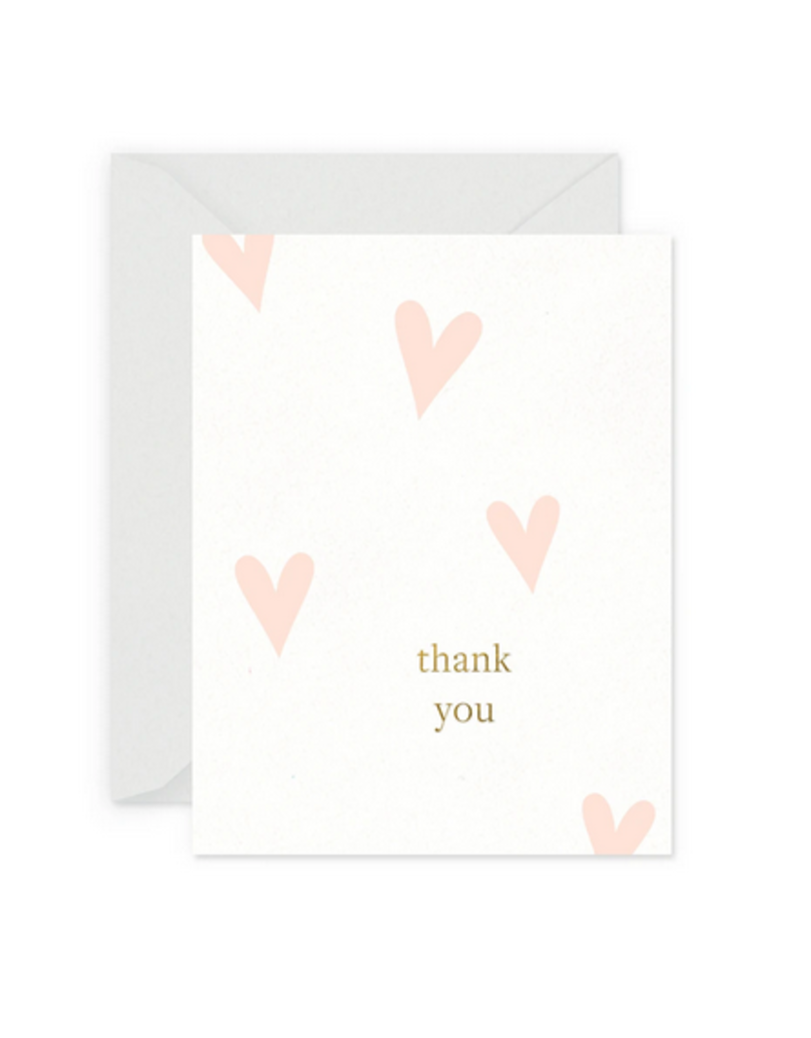Smitten on Paper Happy Heart Thank You Card