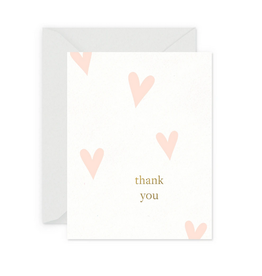 Smitten on Paper Happy Heart Thank You Card