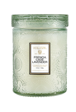 Voluspa French Cade Lavender Small Jar Glass Candle