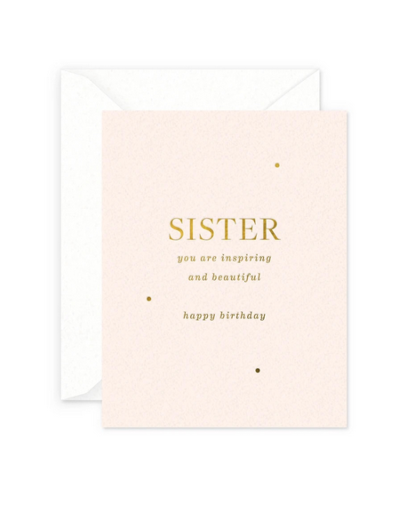 birthday greetings card for sister