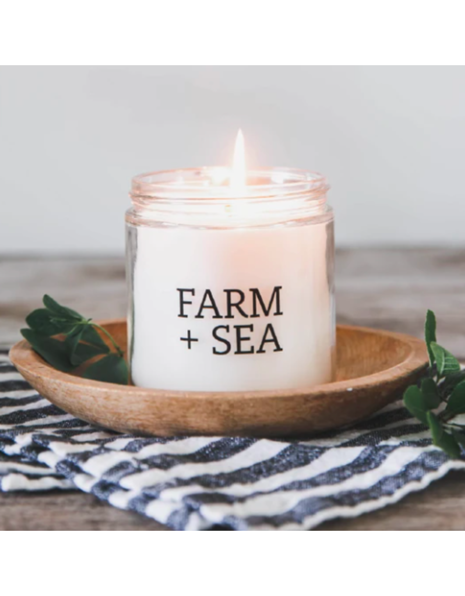 Farm + Sea Beach Girl Large Candle by Farm + Sea