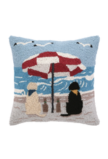 Peking Handicraft Beach Labrador Hook Pillow