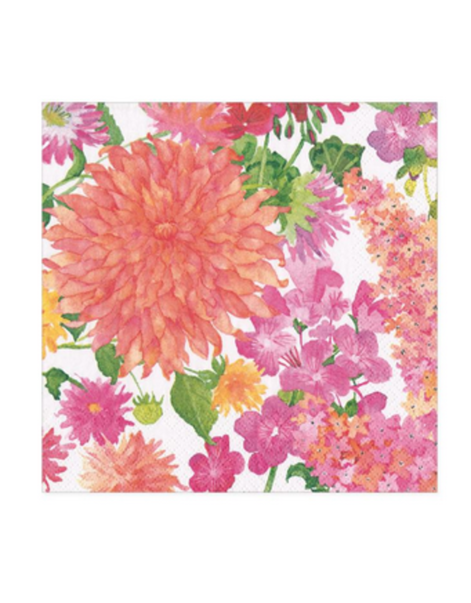 Blooms and Bees Cocktail Napkin