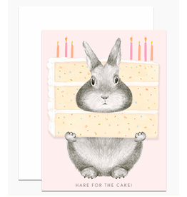 Dear Hancock Hare for the Cake Card