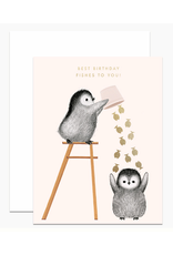Dear Hancock Best Birthday Fishes Card