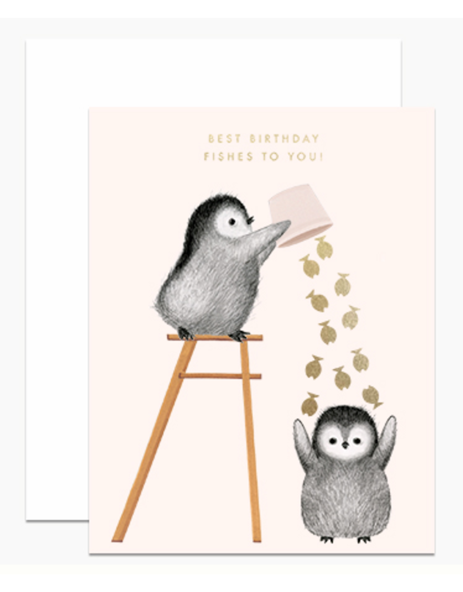 Dear Hancock Best Birthday Fishes Card