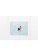 Ramus & Co Dog Walking in a Winter Wonderland Card