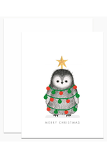 Dear Hancock Decorated Penguin Card